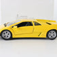 Lamborghini Diablo Yellow Metal Model Car Welly 1:24 9374