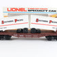 Southern Pacific SP 9333 Piggyback Flat Car W/ Trailers Lionel O 6-9333 classic SP intermodal freight model