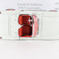 1957 Chevy Corvette Roadster Limited White Silver Danbury Mint 1:24 Diecast 2678