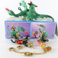 Playmobil 3840 Green Dragon with Knight, Horse, and Accessories Playset