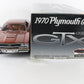 1970 Plymouth GTX 440+6 Toms Garage 1 Of 400 Ralleye Red GMP 1:18 G1803102