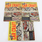 Lot Of 5 Car Craft Karts Karting October & July 1960 Vintage Car Magazines