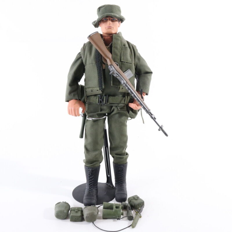 Action Man Figure W/ 21st Century Army Vietnam Uniform & Accessories 12" 1990s