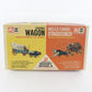 Covered Wagon & Wells Fargo Stagecoach Midget Models ITC Vintage Plastic Kit