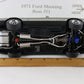 1971 Ford Mustang Boss 351 Fastback Gray Black Danbury Mint 1:24 Diecast Model