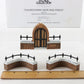 Dept 56 Heritage Village Churchyard Gate & Fence Set Of 3 Accessories 5806-8