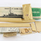 USS Tacoma Patrol Frigate Strombecker C17 Wood Military Ship Kit