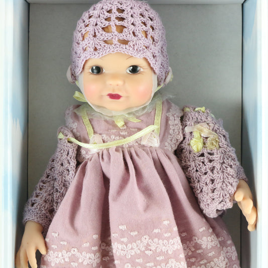 Terri Lee Linda Baby Dress Set Purple Clothes 10" Vinyl Doll 70022 W/ Extras