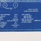 Milwaukee Electric Plan & Elevation Northern Coaches 1102 Blueprint 1929 11"