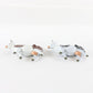 Lot Of 2 Friesian & Guernsey Cows Britains 54mm Metal Figures