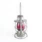 Vintage Dietz Vesta Railroad Lantern NY W/ Red Glass Globe 15" authentic rail lantern collectible hardware