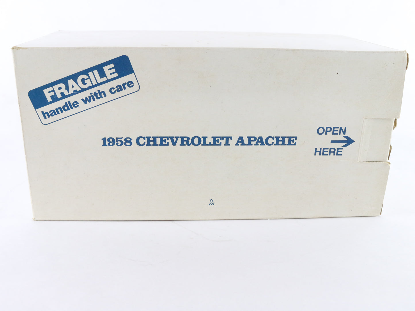 1958 Chevrolet Apache Pickup Truck Blue Danbury Mint 1:24 Diecast Model
