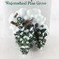 Dept 56 Village Wagon Wheel Pine Grove Porcelain Christmas 52617
