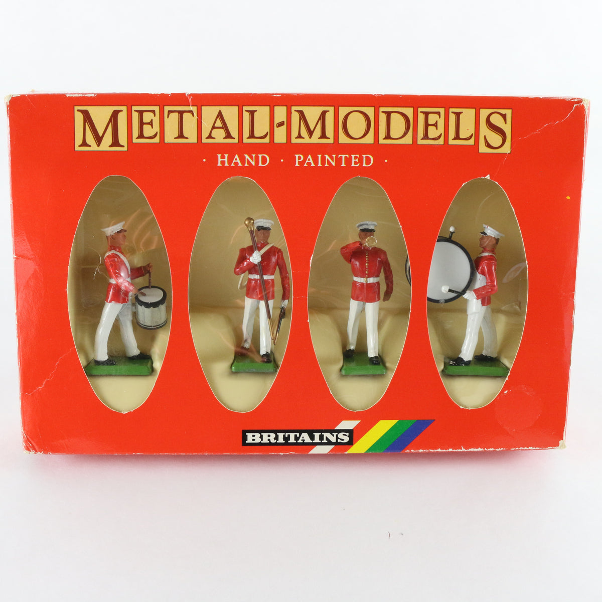 Britains 1:32 USMC US Marine Drum & Bugle Corps Set 7304 Metal Figures