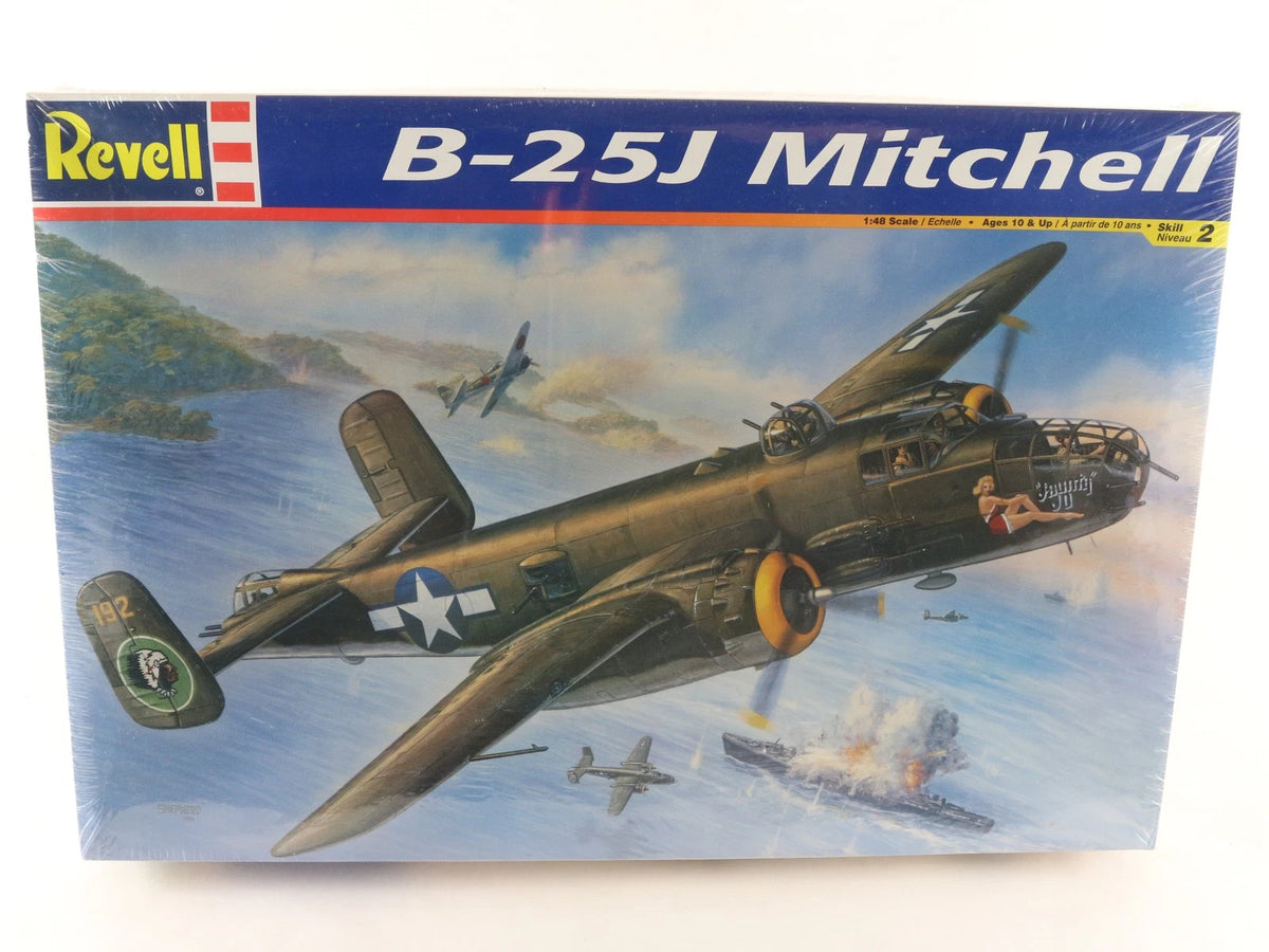 B-25J Mitchell North American Medium Bomber Revell 1:48 85-5512 Sealed Kit