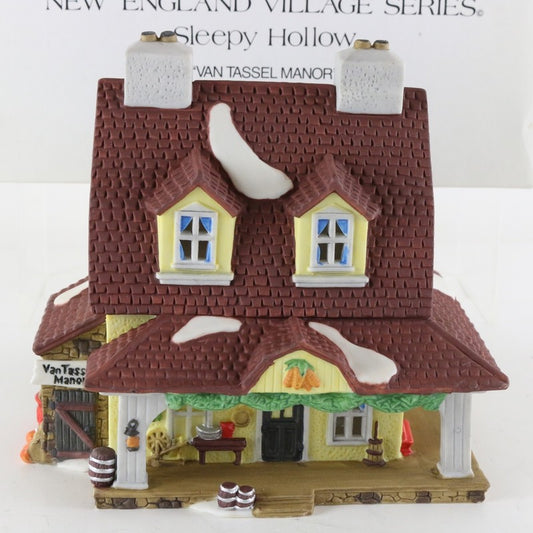 Dept 56 New England Heritage Village Sleepy Hollow Van Tassel Manor 5954-4
