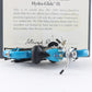 1949 Harley Davidson Hydra-Glide FL Blue Franklin Mint 1:24 Model Motorcycle