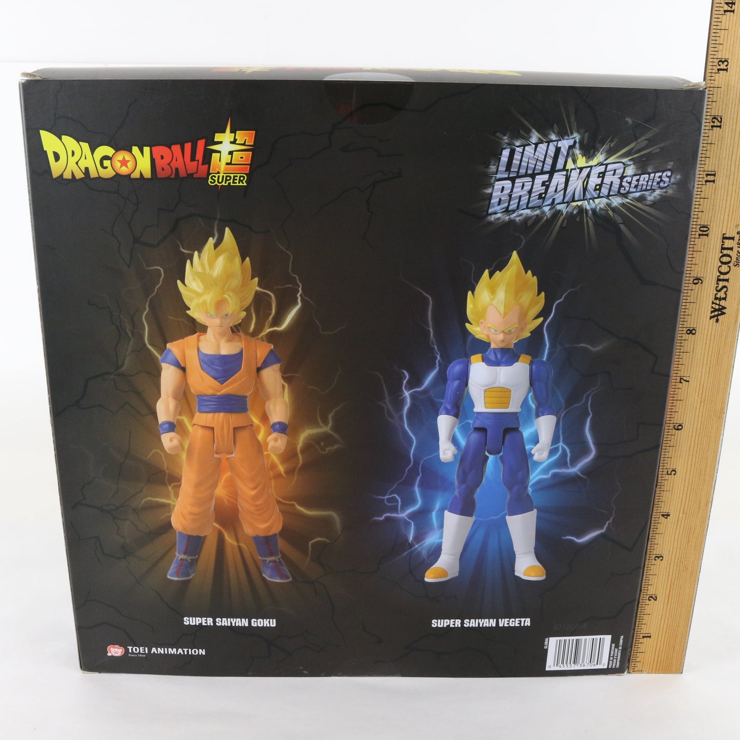 Bandai Dragon Ball Super Limit Breaker Super Saiyan Goku & Vegeta Set 36706