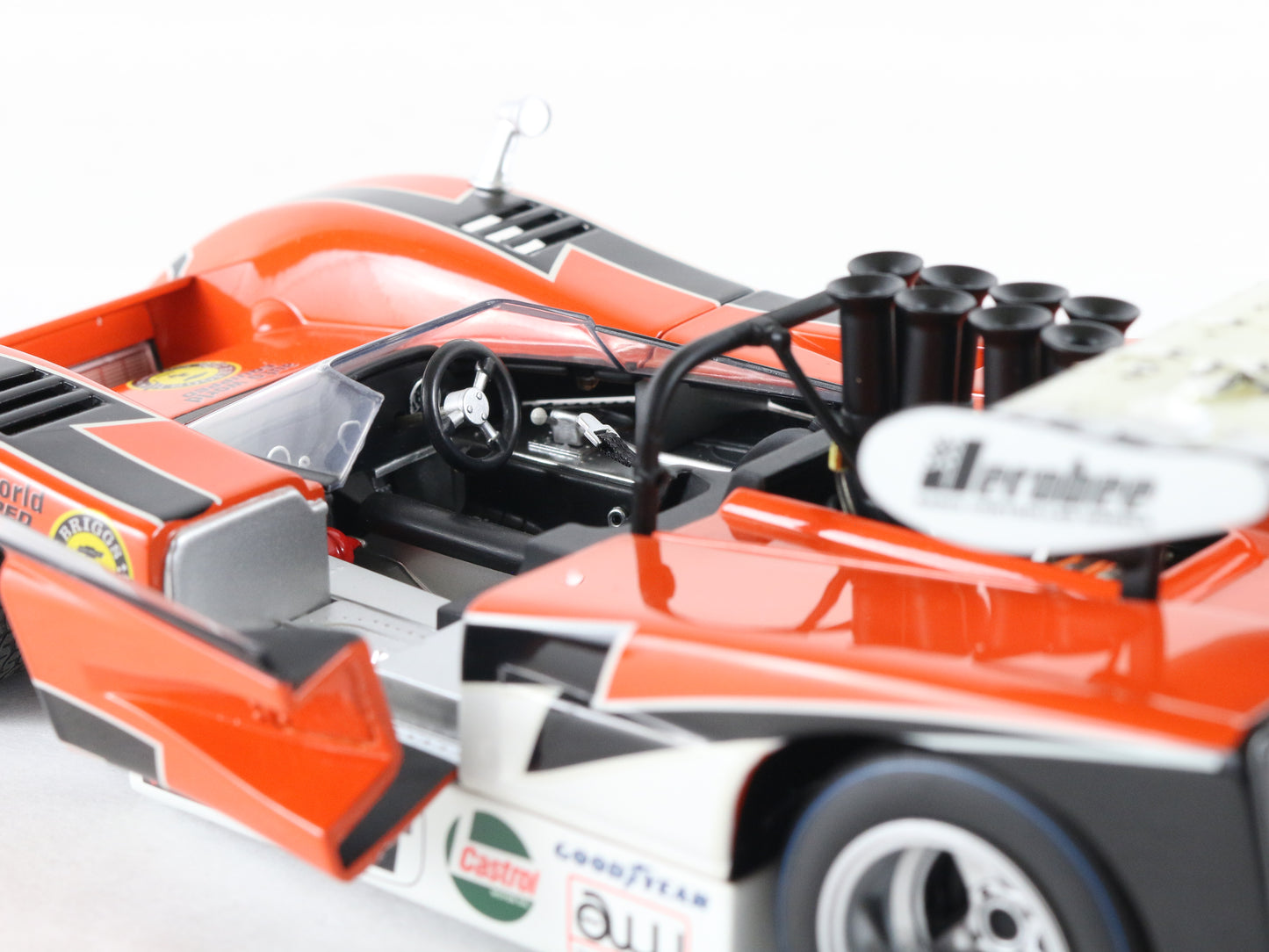 1969 Mclaren M8B Low Wing #54 Koveleski Jerobee Orange GMP 1:18 Model Car 12029