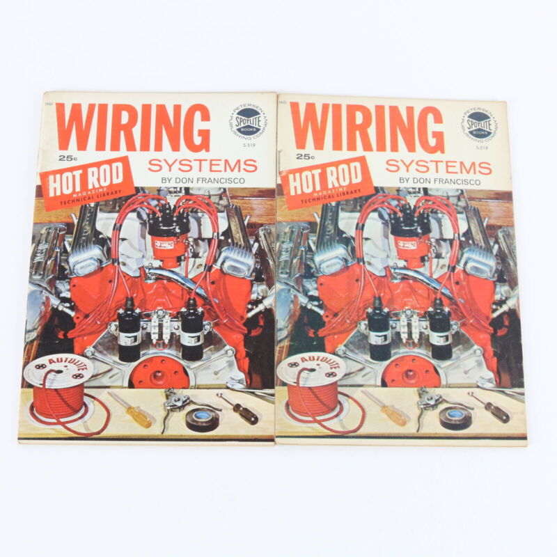 Lot Of 2 Wiring Systems Don Francisco Spotlite 519 Hot Rod Magazines 1962