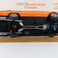 1962 Thunderbird Custom Orange Convertible Danbury Mint 1:24 Diecast Model Car