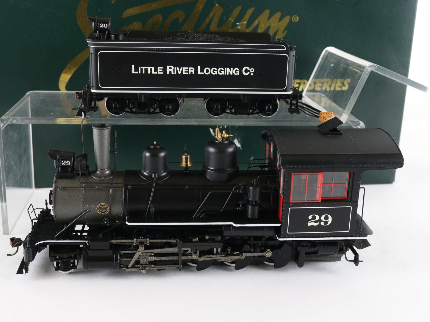 Little River Logging 29 2-8-0 Steam Locomotive & Tender Spectrum On30 25963
