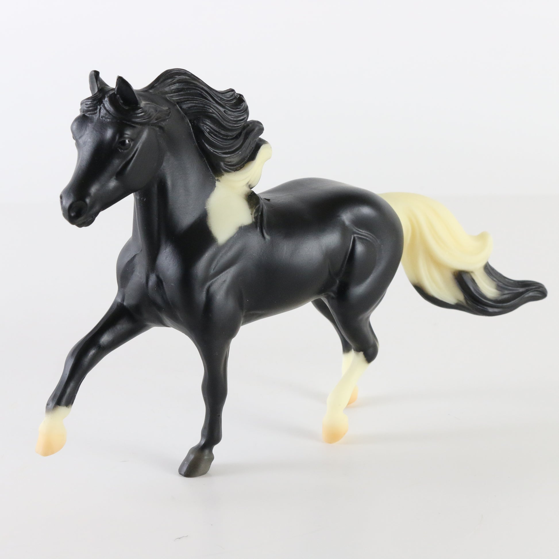 Breyer Midnight Tango Black Pinto Miniature Horse Traditional