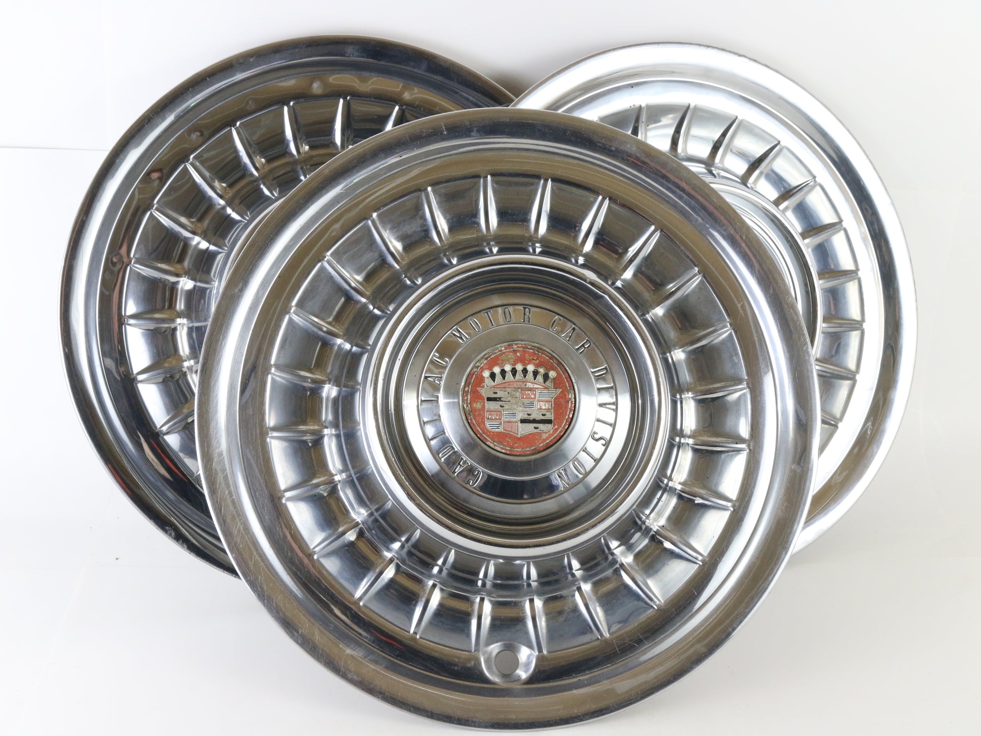Vintage 1949-50 Lincoln Continental Metal Wheel Hubcap 15.5"