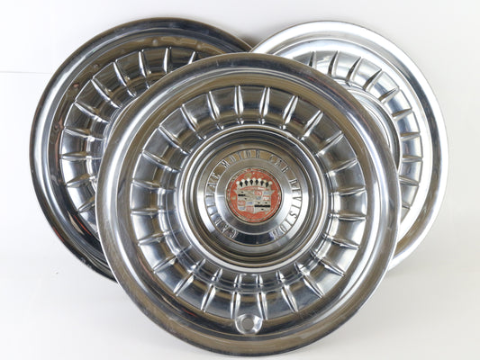 Vintage 1949-50 Lincoln Continental Metal Wheel Hubcap 15.5"