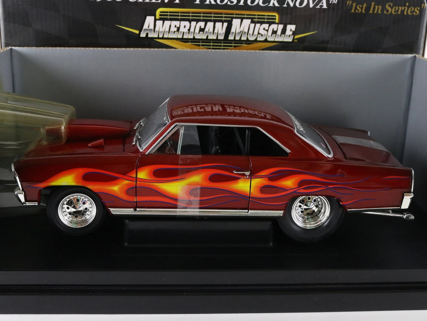 1966 Super Nova Prostock Red ISCA American Muscle ERTL 1:18 1 Of 2500 29276p