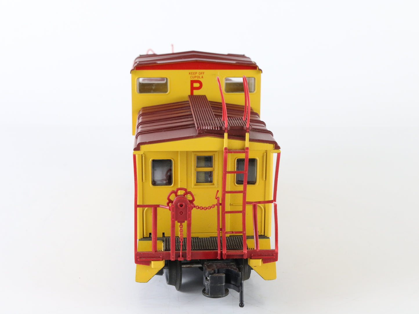 Atlas O Union Pacific UP 25733 Illuminated Red & Yellow Caboose Car