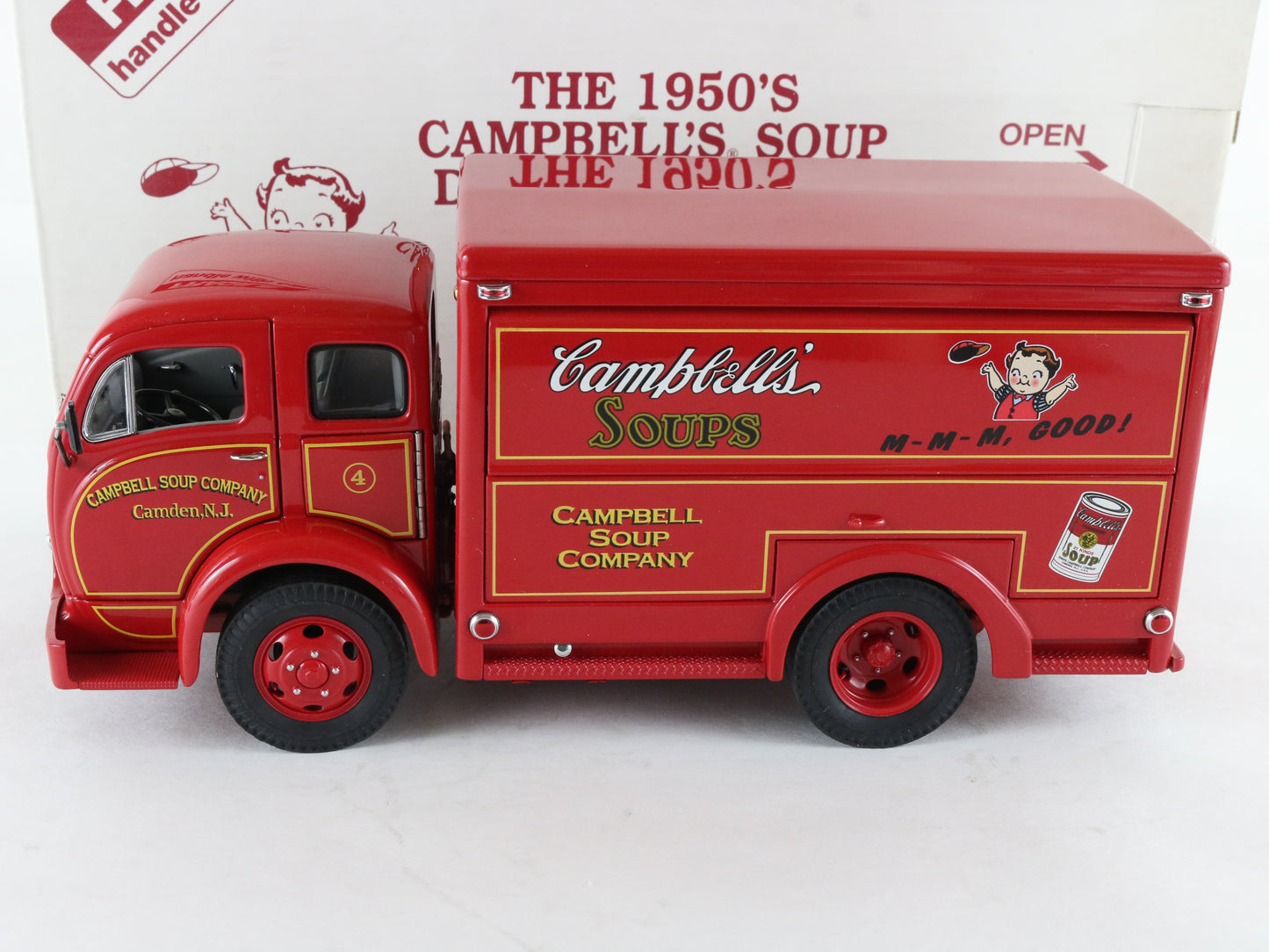 1950s White 3000 Campbells Soup Delivery Truck Red Danbury Mint 1:24 Diecast