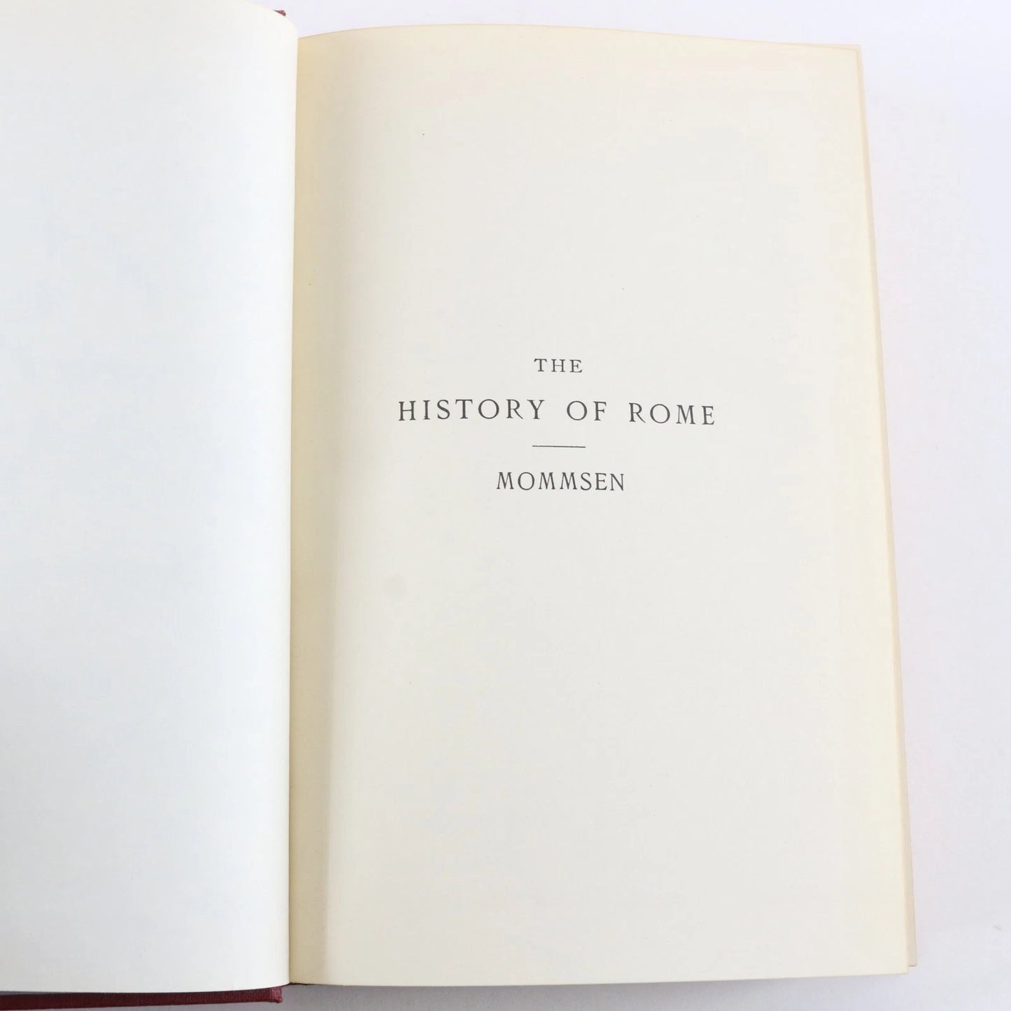 Set Of 5 The History Of Rome Vol 1-5 Theodor Mommsen Falcons Wing 1950s Hardcov.