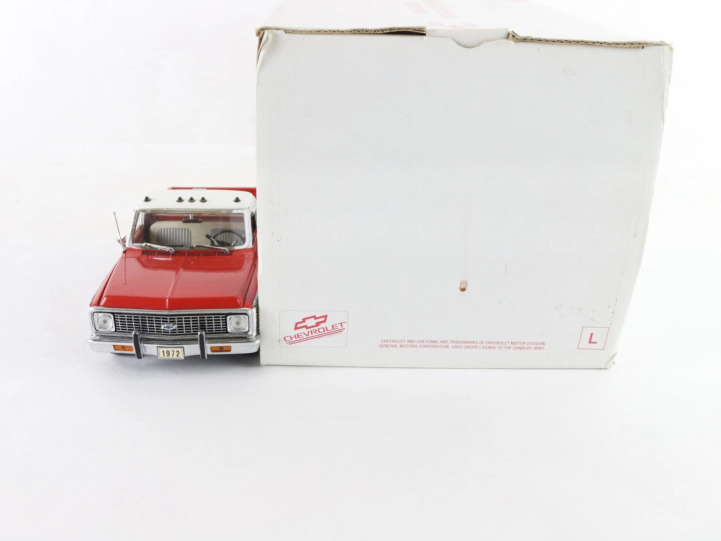 1972 Chevrolet Cheyenne Pickup Truck Danbury Mint 1:24 Diecast Model