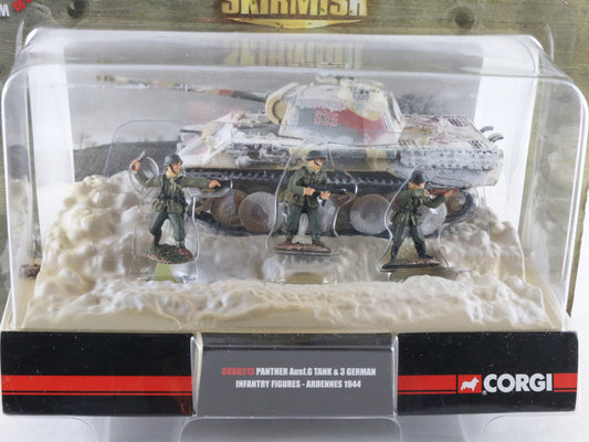 Panther Ausf G Medium Tank Diorama Ardennes 1944 Corgi 1:50 Skirmish CC60213