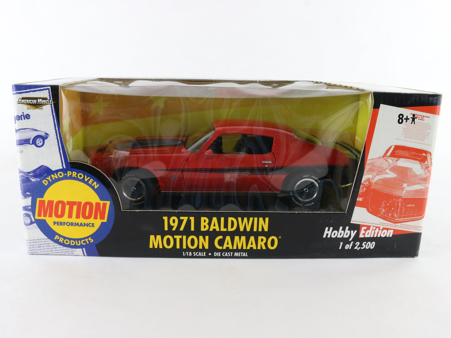 1971 Chevy Baldwin Motion Camaro American Muscle ERTL 1:18 HOBBY EDITION OF 2500