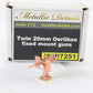 Twin 20mm Oerlikon Fixed Mount Guns Metallic Details 1:72 3D Printed MDR7251