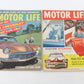 Lot Of 5 Motor Life 1950sVintage Car Magazines Apr June July 1957 25c