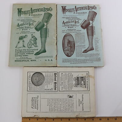 Lot Of 3 1906 & 1907 Brotherhood Of Locomotive Magazines Firemen & Enginemens