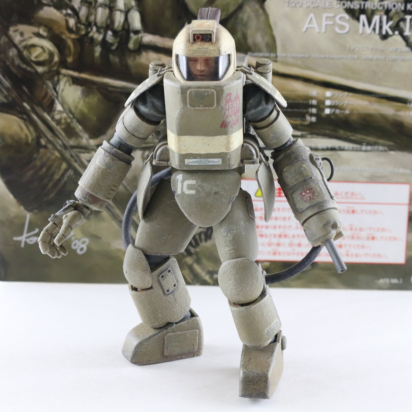 Maschinen K Zbv3000 Armored Fighting Suit AFS MkI Wave 1:20 Built DETAILED