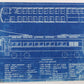 Milwaukee Electric Plan & Elevation Car 1122-1124 Trolley Blueprint 1927 11"