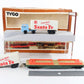 ATSF Santa Fe 90806 Piggyback Flat Car Set W/ Truck Terminal Tyco HO 1:87