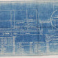 Santa Fe ATSF Tank Car Lettering Train Blueprint 18-c 992 Nov 6 1925 40.25"