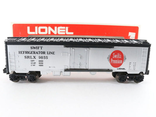 Swift Premium Refrigerator SRLX 9855 Single Door Reefer Car Lionel O 6-9855