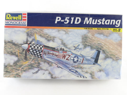 P-51D Mustang North American Revell Monogram 1:48 85-5241 Sealed Fighter Plane