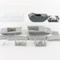 Lot Of 4 LVT-P5 PVT-4 & LVT-A Amphibious Military Vehicle 1:72 3D Printed Models