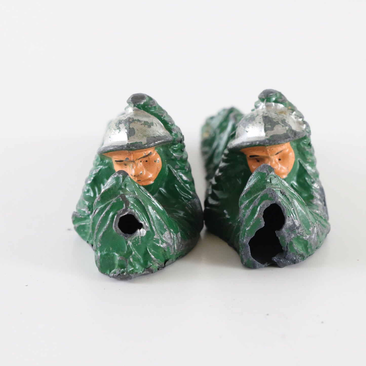 Barclay Manoil metal sharpshooters gillie suit camo vintage soldier toys