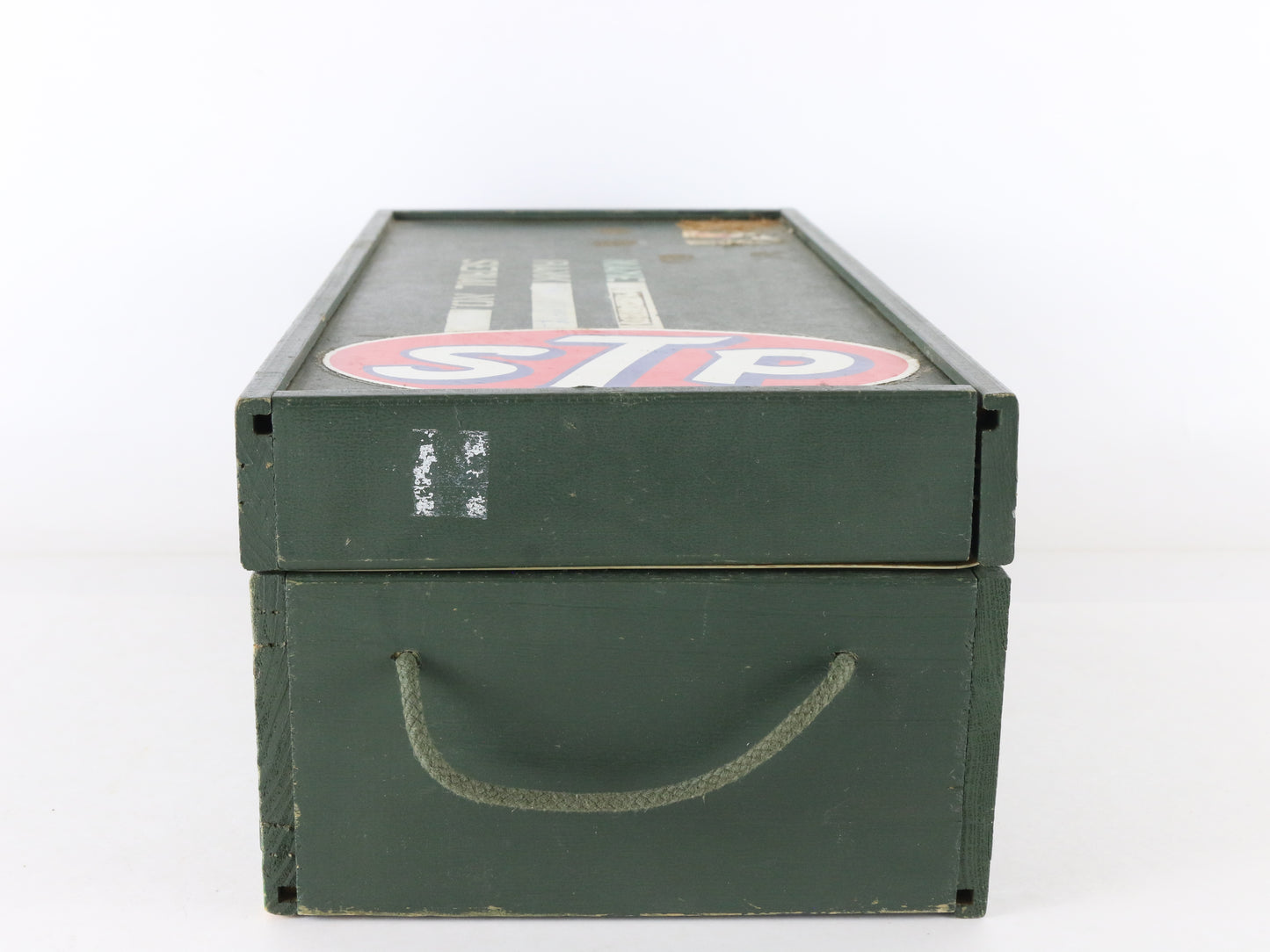  1960s Gi Joe Hasbro Wooden Green Military Footlocker Case W/ Tray