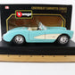 1957 Chevrolet Corvette Convertible Turquiose Bburago 1:24 1524