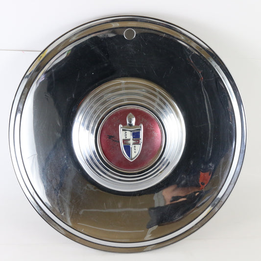 Vintage 1980s Buick Riviera Metal Wheel Hubcap Center 6"